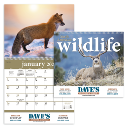 Premium Appointment Calendar North American Wildlife