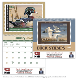 Custom Premium Appointment Calendar Duck Stamp