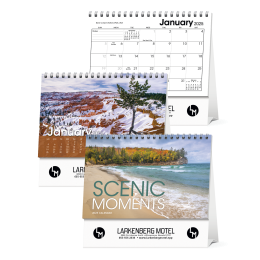 Desk Tent Calendar - Scenic Moments