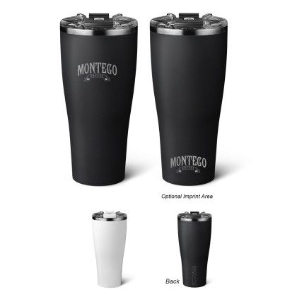 Promotional 32 oz BruMate Nav XL Tumbler  - Front and back