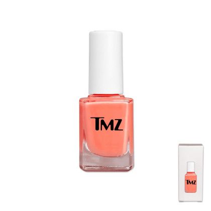 Pastel Orange Branded Naturally Nail Polish .5 oz | Custom Personal Care Giveaways