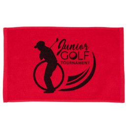 Logo Printed Junior Golf Towel | Promotional Golf Towels