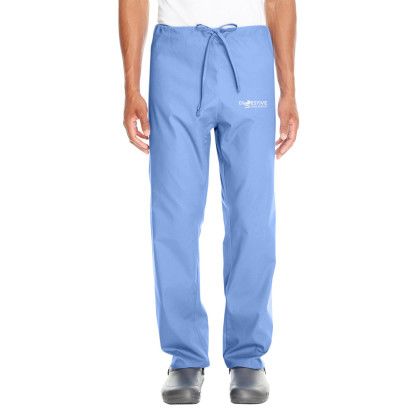 Ciel Blue Customized Harriton Adult Restore Scrub Bottom | Custom Scrubs