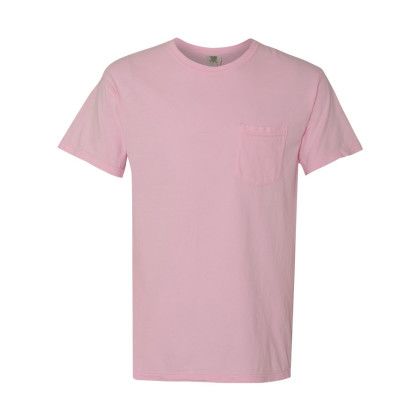 Custom Comfort Colors Adult Heavyweight Pocket T-Shirt - Blossom