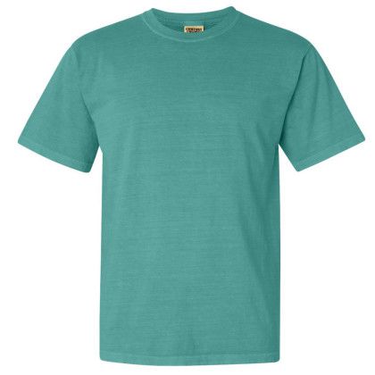 Seafoam Custom Comfort Colors Heavyweight Ring-spun Cotton T-Shirt | Logo Tees