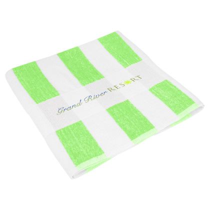 Custom Seaside Beach Towel | Customized Towels - Green