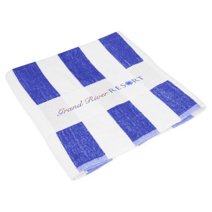 Custom Seaside Beach Towel | Customized Towels - Blue