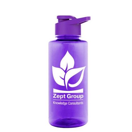 36 Oz. Tritan Bottle With Drink Thru Lid