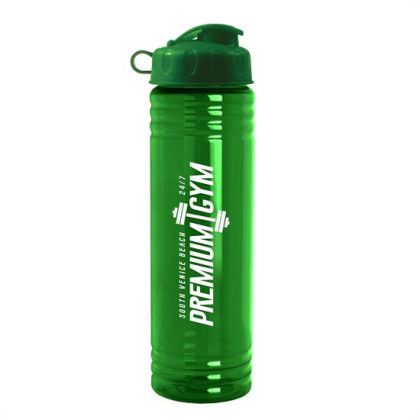 24 Oz. Slim Fit Water Bottle With Flip Lid