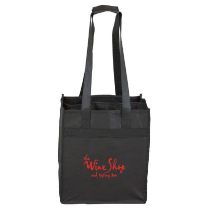 The Sonoma 6 Bottle Wine Tote Bag The Sonoma 6 Bottle Wine Tote Bag