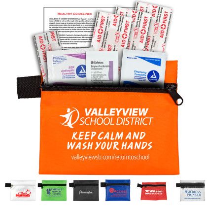 Custom Tag-a-long Plus 8 Piece First Aid Kit