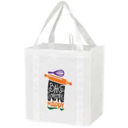 Polylactic Acid Fiber Plant Based Non-Woven Tote Bag w/Insert