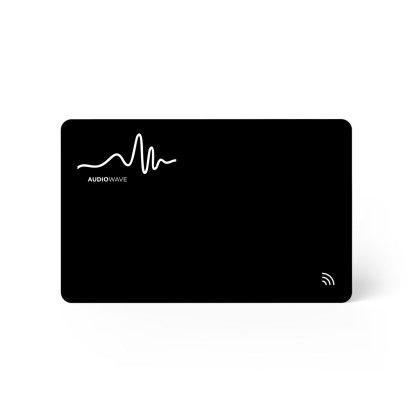 Custom Linq Digital Business Card- Black