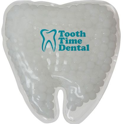 Custom Gel Beads Hot/Cold Pack Tooth