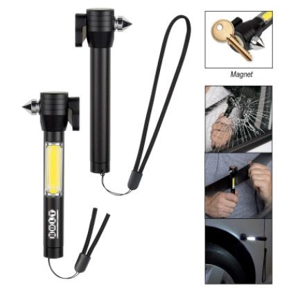 Custom Safety Tool With Cob Flashlight