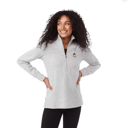 Women's Dayton Classic Fleece Half Zip Pullover with Logo