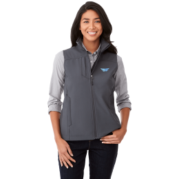 Women's Stinson Softshell Vest - Grey Storm - Lifestyle