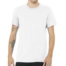 Custom Hanes - Eco Smart 50/50 Cotton/Poly White T-Shirt