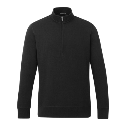 Men's Dayton Classic Fleece Half Zip Pullover - Black