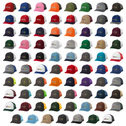 Custom Richardson 112 Trucker Snapback - colors