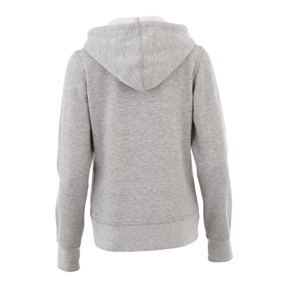 Women's Cypress Fleece Full Zip Hoody - Heather Gray (Back)