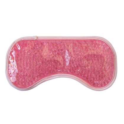 Plush Gel Beads Hot/Cold Pack Eye Mask - Pink