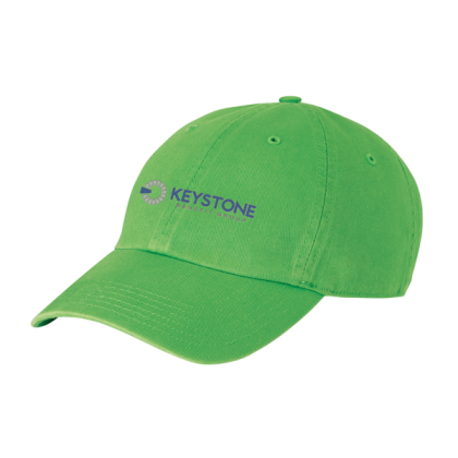 Custom Richardson 320 Washed Chino Cap - Lime Green