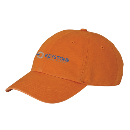 Custom Richardson 320 Washed Chino Cap - Orange