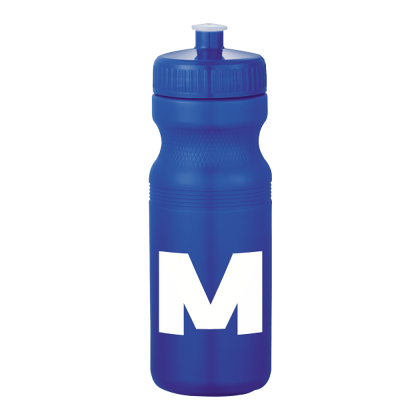 Custom Easy Squeezy Spirit 24 oz Sports Bottle - Royal Blue