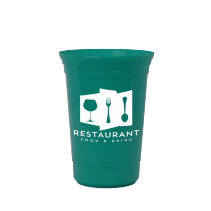 Custom Cups-On-The-Go 20 Oz. Game Cup - Teal