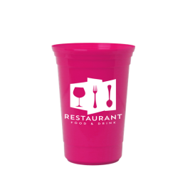 Custom Cups-On-The-Go 20 Oz. Game Cup - Hot Pink