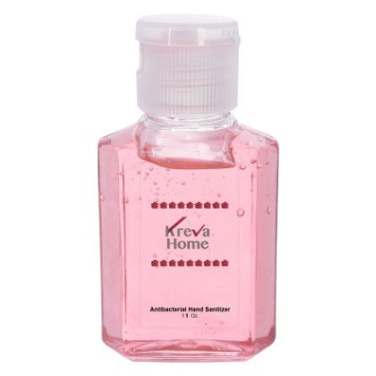 Custom 1 oz. Hand Sanitizer - Blossom Scented with Clear Label