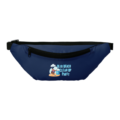 Hipster Recycled RPET Fanny Pack - Navy Blue