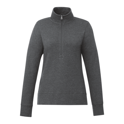 Women's Dayton Classic Fleece Half Zip Pullover - Heather Dark Charcoal