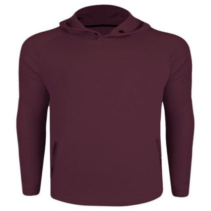 Swannies Golf Unisex Camden Hooded Pullover - Maroon