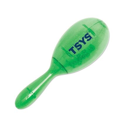Custom 7 inch Maracas - Translucent Green