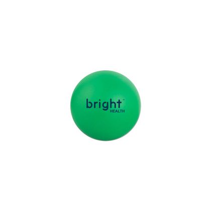 Custom Round Stress Ball - Green
