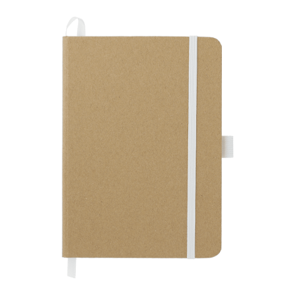 5" x 7" FSC Mix Bound Notebook - White