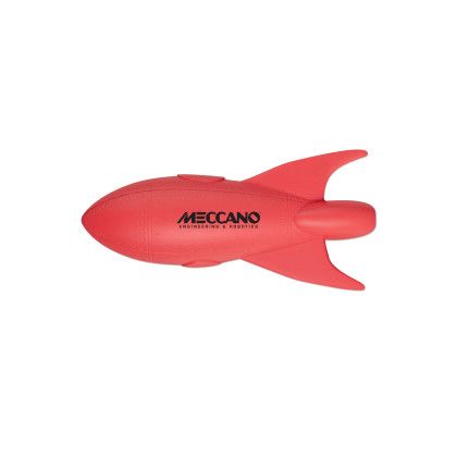 Custom Rocket Shaped Stress Reliever - Red