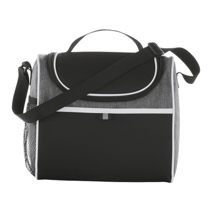 Custom Break Time 9 Can Lunch Cooler - Graphite