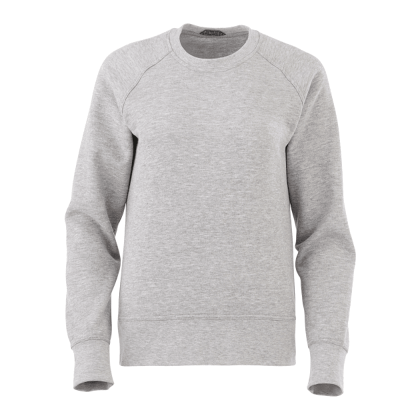 Women's Kruger Fleece Crewneck Sweatshirt - Heather Gray Secondary