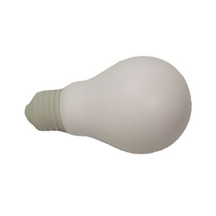 Custom Light Bulb Stress Reliever - White