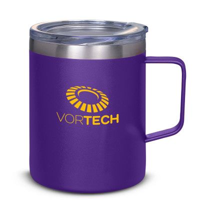 12 oz Vacuum Insulated Coffee Mug - Purple