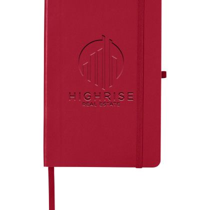 Custom CORE365 Soft Cover Journal - Classic Red