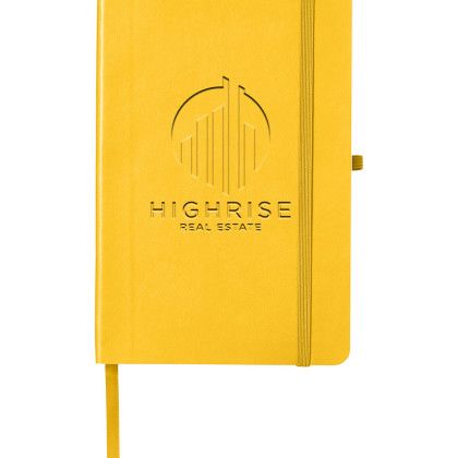 Custom CORE365 Soft Cover Journal - Campus Gold