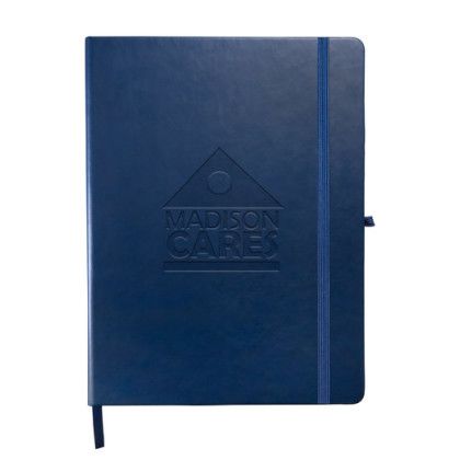 Custom Leeman Tuscany Large Journal - Blue