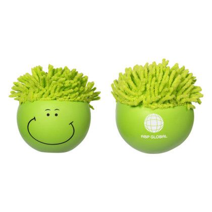 Custom MopToppers Stress Reliever Solids - Lime Green