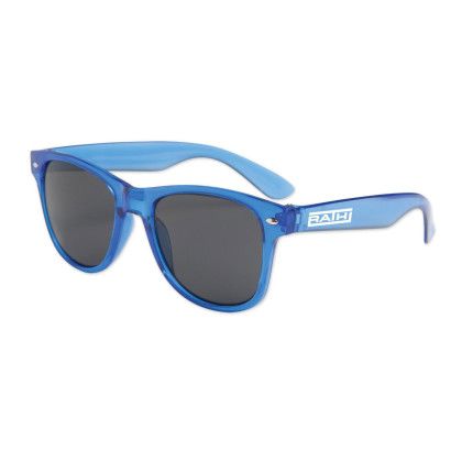 Custom Eyecandy Iconic Sunglasses - Translucent Blue
