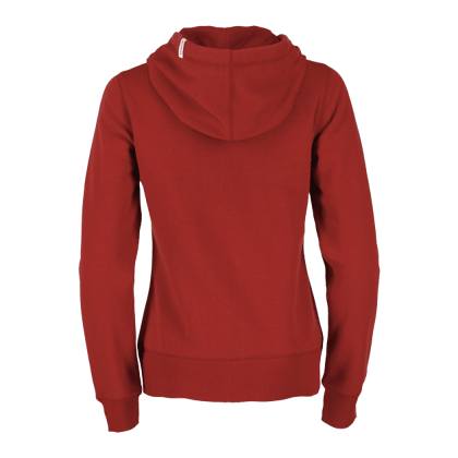 Women's Paddlecreek Full Zip Hoodie with Hidden Pocket - Dark Red - Back