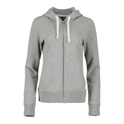 Women's Paddlecreek Full Zip Hoodie with Hidden Pocket - Grey Mix - Front